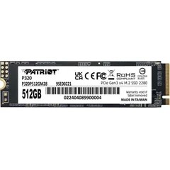 Resim Patriot 512GB P320 3000-2200MB-s NVMe M.2 SSD (P320P512GM28) Ssd Disk 