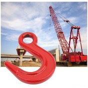 Resim Dianziye 2 Ton Kapasiteli Büyük Açık Açılı Erkek Demirli Kaldırma Kanca, Yüksek Dayanıklı, Tersine Çalışma Ve Kırılmaya Dayanıklı, Fabrika, Liman Ve İnşaat Endüstrileri İçin Uygun 