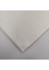 Resim Waffle Pike Bornozluk Kumaş 100% Pamuk W-01 Beyaz 