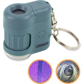 Resim MM-280B Micromini™ Cep Mikroskobu Anahtarlık, Mavi 