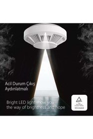 Resim OPAX Hy-ssa01 W20 Bgr 12 Ard 575 Tüm Panellere Uyumlu Duman & Isı Dedektörü Panelsiz Çalışma Özelliği I 