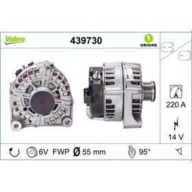 Resim ALTERNATOR SARJ DINAMOSU BMW F10 N47 N57 VALEO 439730 Valeo