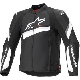 Resim Alpinestars T-gp Plus R V4 Korumalı Motosiklet Montu Siyah Beyaz 