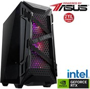 Resim Powered By Asus W1299 Intel Core i3-13100F 16 GB RAM 512 GB M.2 SSD 8 GB RTX4060 FreeDOS Oyun Bilgisayarı Warrior Gaming PC