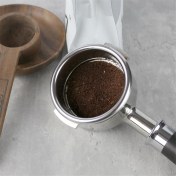 Resim Teedoo Espresso Kahve Ekstraksiyon Filtre Kahve Tozu Kasesi 58 mm Konik Toz Kaseler Için Dipsiz Basınçlı Sap (Yurt Dışından) 