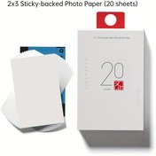 Resim MT53 Foto Yazıcı için Özel Fotoğraf Kağıdı, 20 ve 50 Yaprak için Tutkallı Seçeneklerle Mevcuttur. 