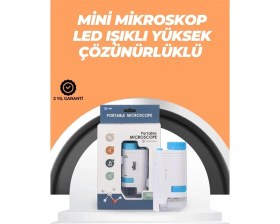 Resim Renas Store Portatif El Mikroskop - LED Işıklı, Aynı Anda Net Odaklama 