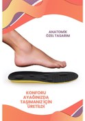 Resim Mag Shoes Care Kumaş Tasarımlı Yumuşak Ve Ortopedik Masaj Etkili Tabanlık 