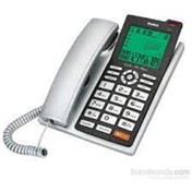 Resim Multitek MC 140 Silver Ekranlı Arayan Numara Gösteren Handsfree Masa Üstü Telefon 
