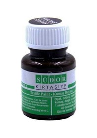 Resim Südor Kumaş Boyası Tek Renk Kahverengi 