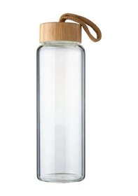 Resim H2o Bambu Kapaklı Matara 500 Ml Promo Şeffaf 