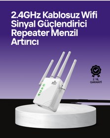 Resim AyrStore WPS Destekli 2.4GHz + 5GHz WiFi Sinyal Güçlendirici 