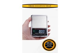 Resim 500 gr Kapasite, 0,01 gr Hassasiyetli Dijital Terazi 