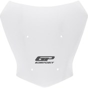 Resim GP KOMPOZİT Gp Kompozit Yamaha Mt-07 2018-2020 Uyumlu Spor Ön Cam Şeffaf 30 Cm 