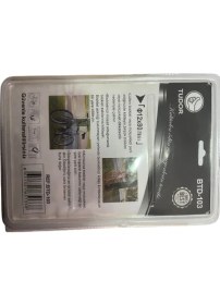 Resim Tudor BTD-103 Çelik Bisiklet Kilidi 12X80MM Renk Yeşil 