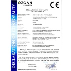 Resim Teknotrust Metal 3006-1 Siyah G9 Siyah 1 Modern 