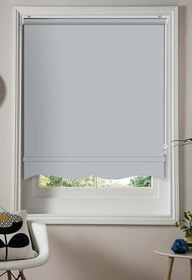 Resim Etek Dilimli Stor Perde MS10800 ntworkavmstorenkl1080, Açık Gri, 90 x 200 