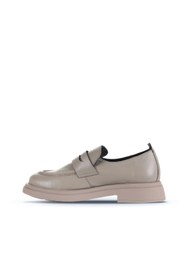 Resim Bueno Shoes Gri Deri Kadın Loafer 01wz4000 
