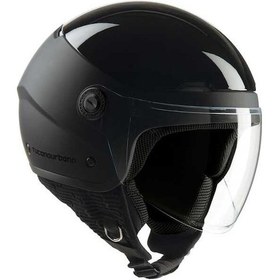 Resim Tucano Urbano El Pop Yarım Kask Siyah 