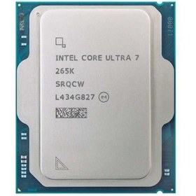 Resim Intel Core Ultra 7 265K 20çekirdekli 36MB O/b VGA 1851P 125W Kutusuz-Fansız 