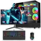 Resim İzoly E-Vix Athena I5-10400F 16GB 512GB M.2 Nvme Rt 3060 12GB 24" Oyuncu Masaüstü Bilgisayarı 