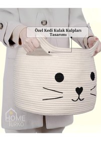 Resim Bohem Çocuk Odası Oyuncak Sepeti 