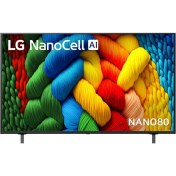 Resim LG 55NANO80A 55'' 139 Ekran Uydu Alıcılı 4K Ultra HD Smart AI HDR10 Nanocell TV 