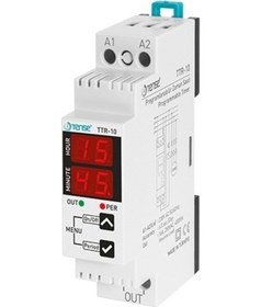 Resim Ttr-10 Multifonskiyonlu Zaman Rölesi 220/24v Ac 