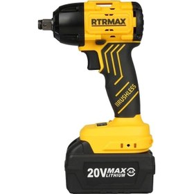 Resim Rtrmax RTS5030 1/2 350NM 2x4 AH Akülü Somun Sıkma Makinesi 