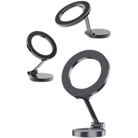 Resim Muratech Magsafe Telefon Tutucu 360 Dönebilen Ayarlanabilir Araç İçi Tutucu 