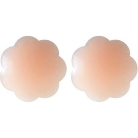 Resim Göğüs Ucu Kapatıcı Çiçek Ten Rengi Ten Rengi 