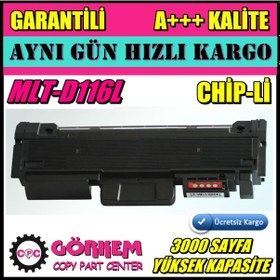 Resim Samsung Mlt-D116S Toner Uyumlu (Mlt-D116L) 