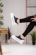 Resim Guja Kadın Hakiki Deri Gizli Dolgu Topuklu Sneaker 314-8 