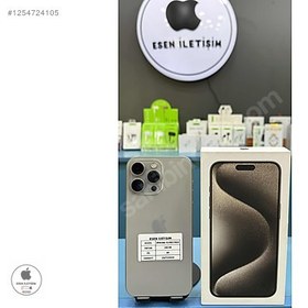 Resim Apple iPhone 15 Pro Max İkinci El TR | 256 GB | Natürel Titanyum 