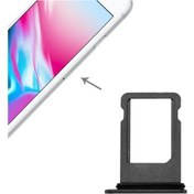 Resim iPhone 8 Plus Uyumlu Sim Kart Tepsisi Siyah - 