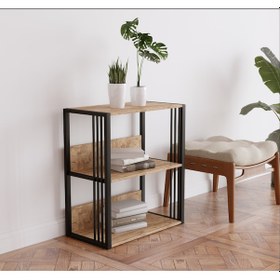 Resim Fahrettinküçük İron 3 Raflı Metal Kitaplık 3290 