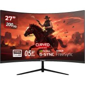 Resim Xaser XR-270CF 27" 200Hz 0.5ms Va Panel Full Hd Freesync, G-Sync Destekli Rgb 1500R Curved Gaming Monitör 