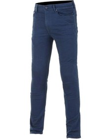 Resim Alpinestars Cerium Tech Stretch Denim Korumalı Motosiklet Pantolonu Mavi 