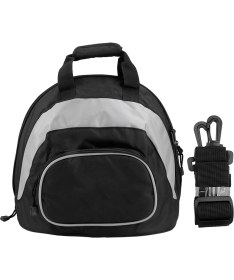 Resim Creatorally Çok Fonksiyonlu Su Geçirmez Motosiklet Kask Omuz Çantası Sırt Çantası Taşınabilir Bagaj (Gri Siyah ) (Yurt Dışından) 