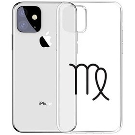 Resim Xiaomi Redmi Note 9 Başak Burcu UV Baskılı Şeffaf Silikon Kılıf 