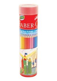 Resim Faber Castel Metal Tüpte Boya Kalemi 24 Renk Karışık 