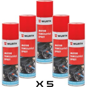 Resim Würth Hızlı Motor Temizleme Spreyi 500 ml x5 