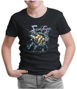 Resim Savatage - Power Of The Night Siyah Çocuk Tshirt 