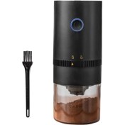 Resim Shuai Yan USB Şarj Edilebilir Kahve Öğütücü - Siyah (Yurt Dışından) 
