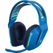 Resim logitech G G733 Lightspeed Rgb Kablosuz 7.1 Surround Ses Mavi Oyuncu Kulaklığı - 981-000943 