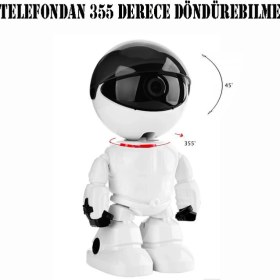 Resim Generic Wifi Ip Robot Kamera Görüntülü Bebek Telsizi Ip Kamera Wifi Kamera Kameralı Bebek Telsizi 