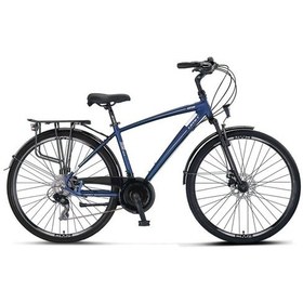Resim Ümit Bisiklet Ventura 28 2d 51 Md Man Şehir Bisikleti Dark Blue Silver 2834 Mavi 