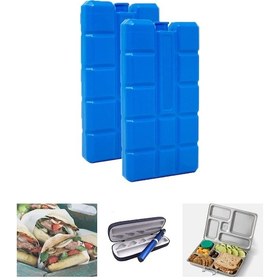 Resim 400ml İçi Su Dolu Buz Kasedi 48 Saat Korumalı Buz Aküsü 2 Adet 