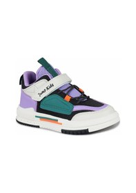 Resim Jump 31093 Çocuk Sneaker Spor Ayakkabı Siyah - Mor 