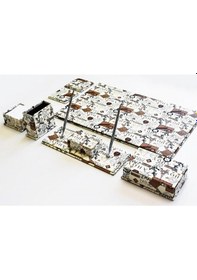 Resim Tabac 7550-383 Multicolor Suni Deri Sümen Takımı Marseille 